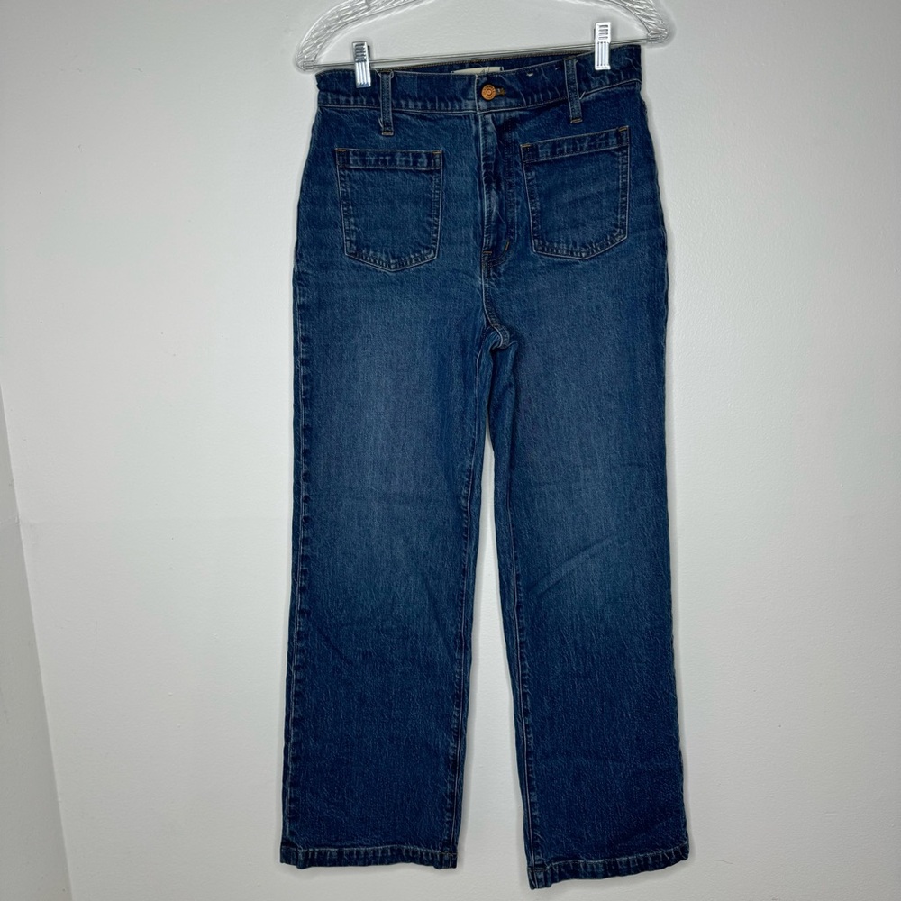 Madewell Women's Flare & Wide Leg Jeans - Dark Blue